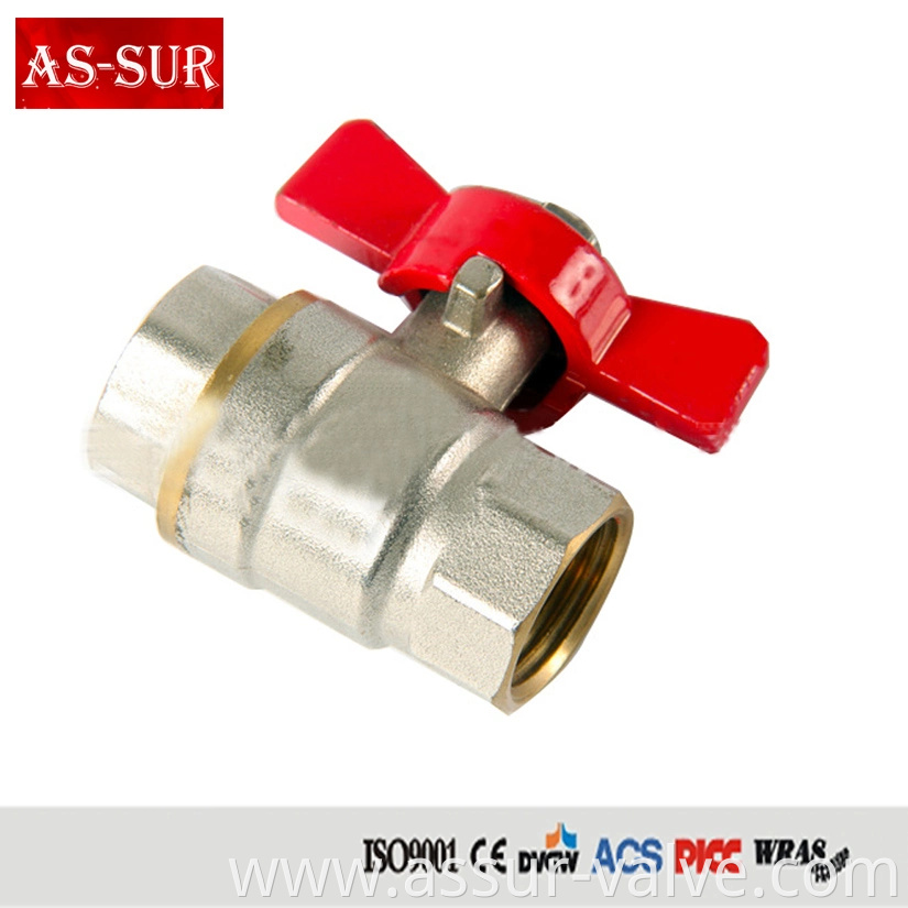 Butterfly Alumium Handle Ball Valve